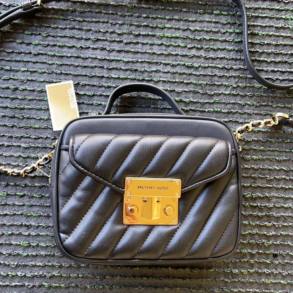 Michael Kors Small Rose Top Handle Leather Satchel - Picture 1 of 16